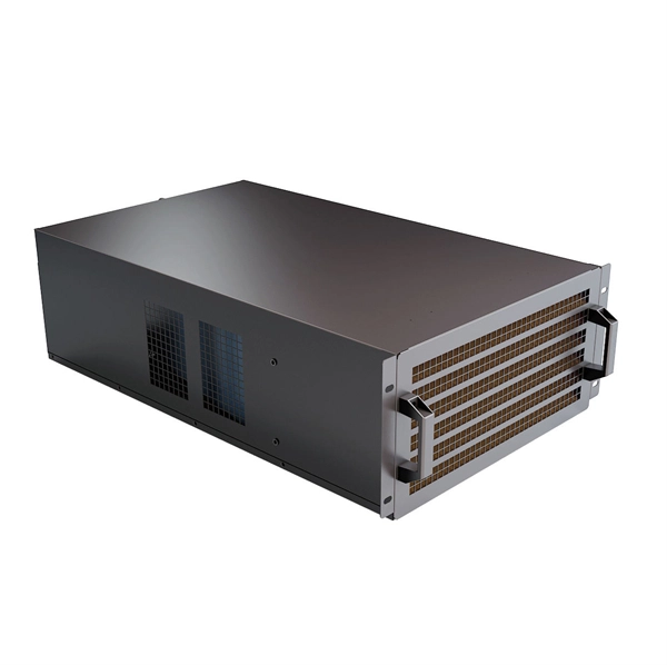 What components are inside the network cabinet 