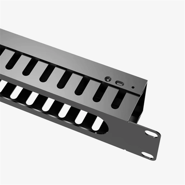 Cable management rack installation network cable length