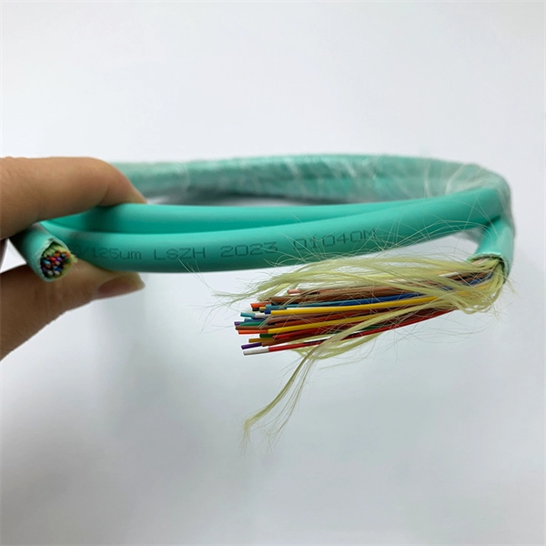 Saudi Arabian transparent optical cable 12 cores
